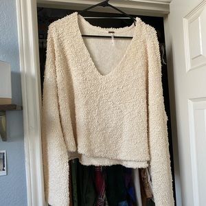 Brand new Free People cropped sweater